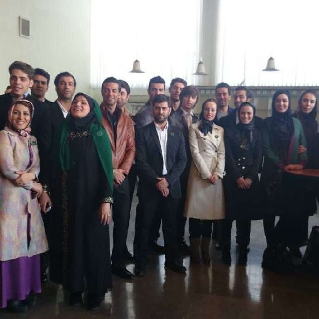 جمع مدلها و دست اندرکاران موسسه بهپوشی